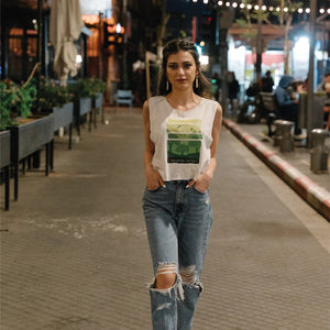 FOVERO CROP TOP PALESTINE NATURE|551