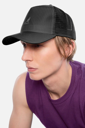KANGOL SEERSUCKER MESH TRUCKER|708