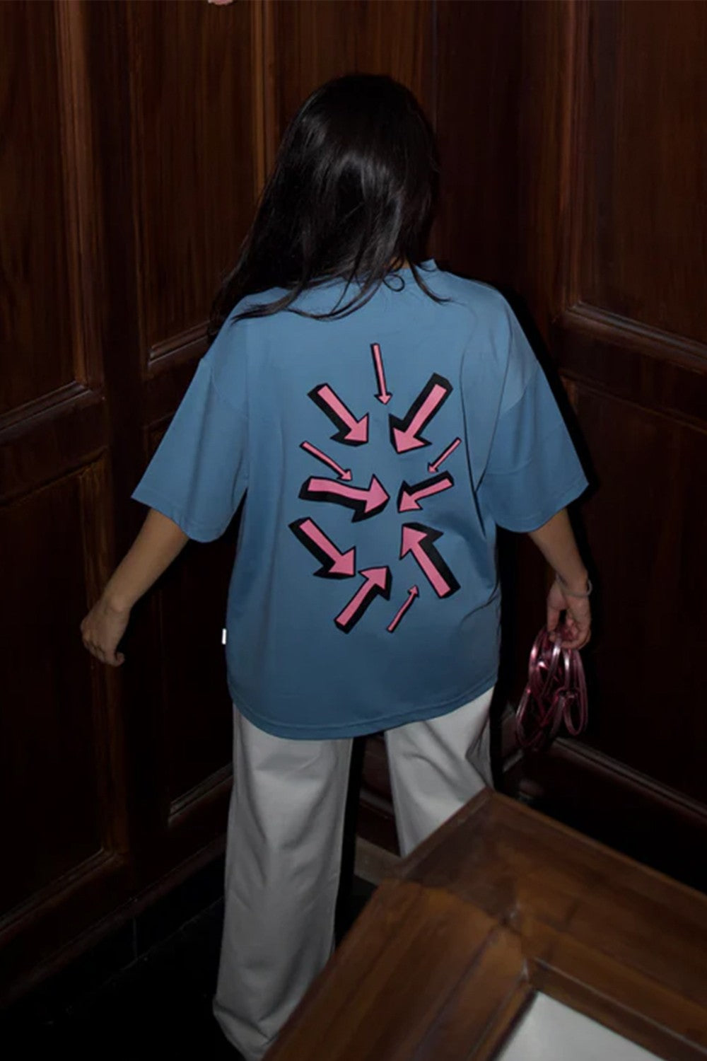 VMXV BLUE WRONG DIRECTION T SHIRT|1144