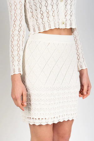 BNS WISTERIA KNIT SKIRT|194