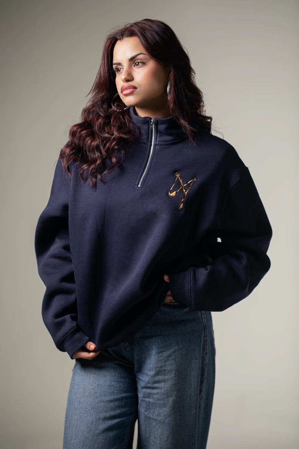 FOVERO QUARTER ZIP MOQLI3A SWEATER|452