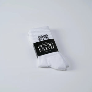 GOOD FAITH WHITE SOCKS|60