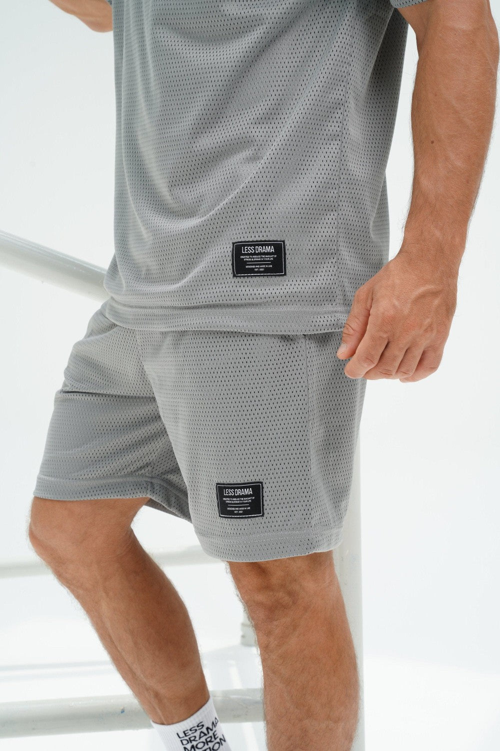 LESS DRAMA MENS MESH SHORTS|275