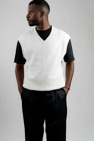 MQAAAR Two-Textured Vest|1398