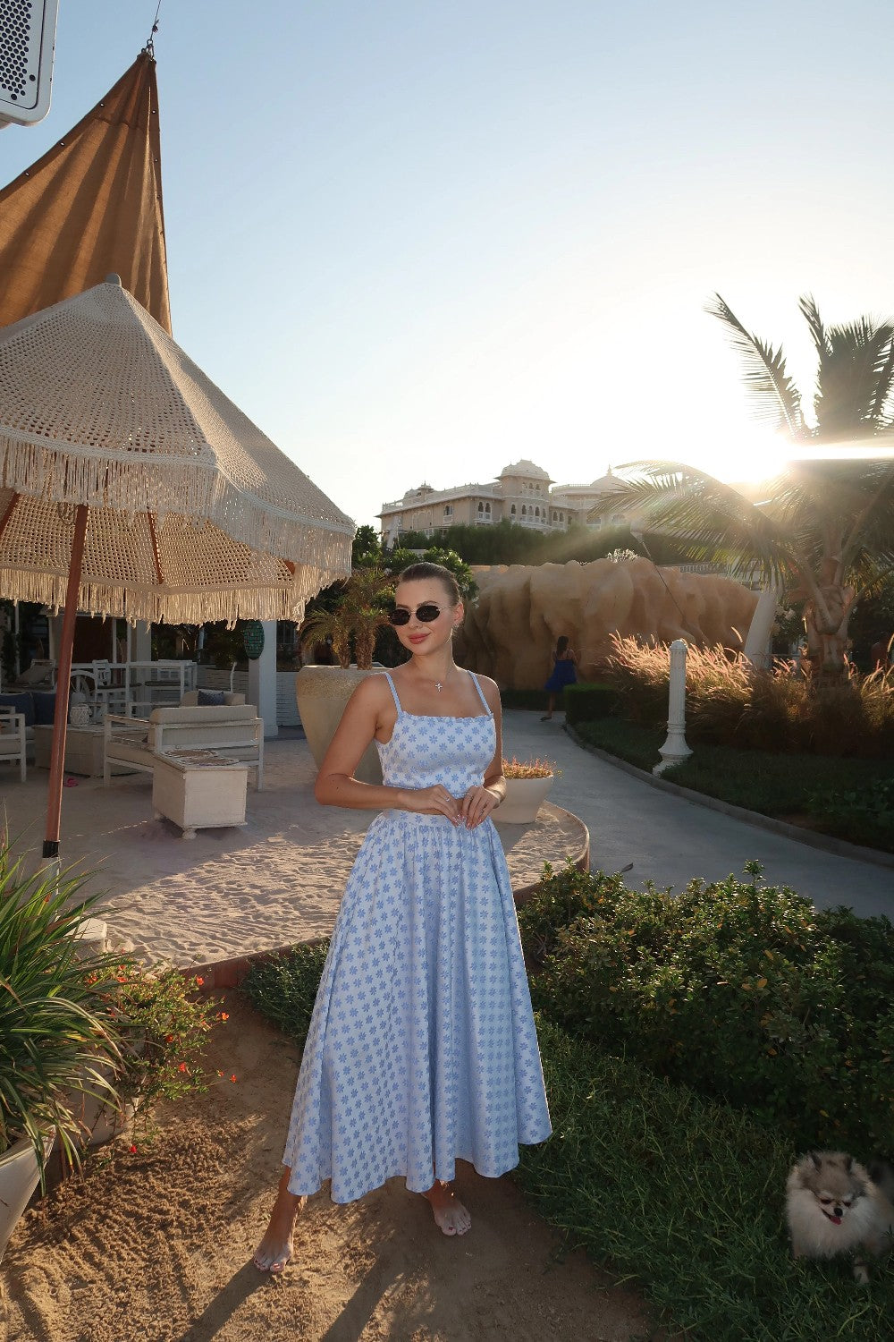 BONNIE KATE GURANDA FLOWERS MAXI SET|485