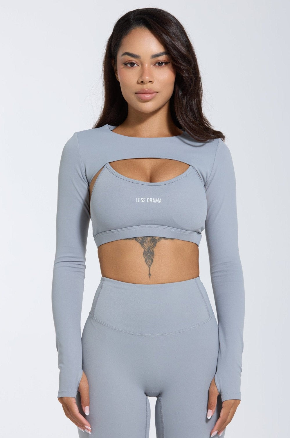 LESS DRAMA PILATES GIRL SET BRA & BOLERO|251