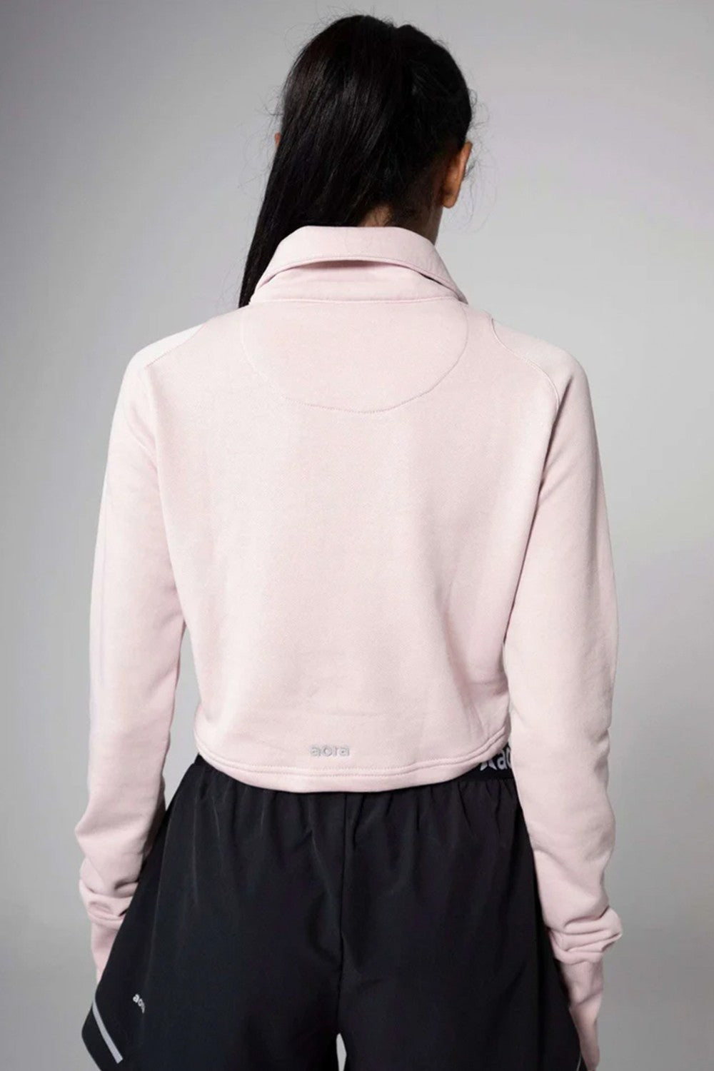 AORA MIHO  HALF ZIP SWEATER|1293