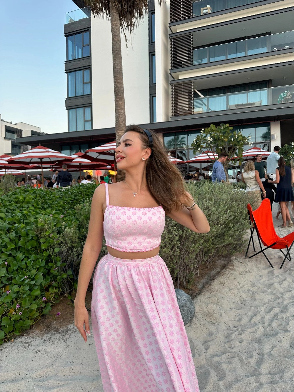 BONNIE KATE GURANDA FLOWERS MAXI SET|487