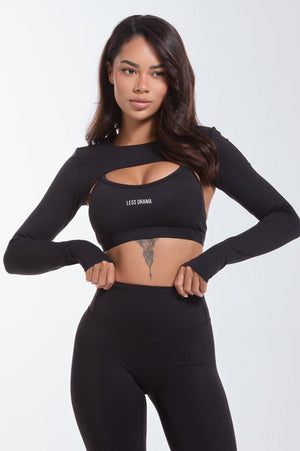 LESS DRAMA PILATES GIRL SET BRA & BOLERO|248