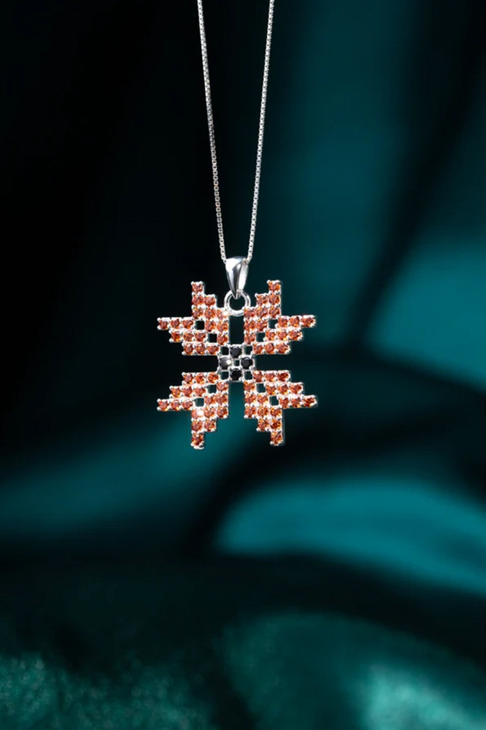 FOVERO STAR OF PALESTINE NECKLACE|1076