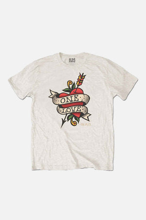 MUSIC MERCH II Nas Unisex T-Shirt: Love Tattoo|1181
