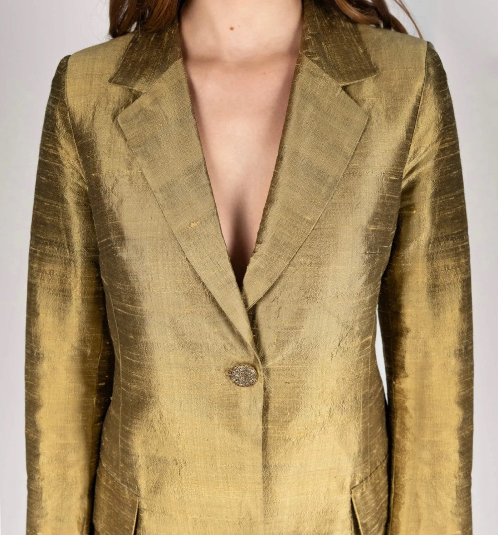 BNS DHALIA SILK BLAZER|186