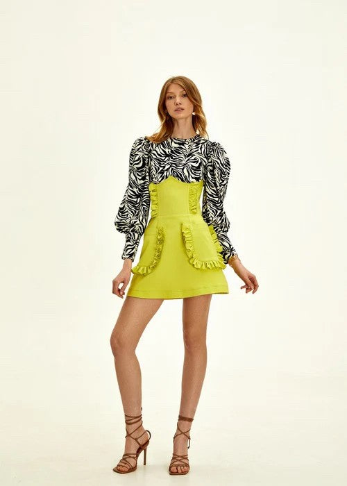 BONNIE KATE GURANDA LIME CORSET SKIRT|463