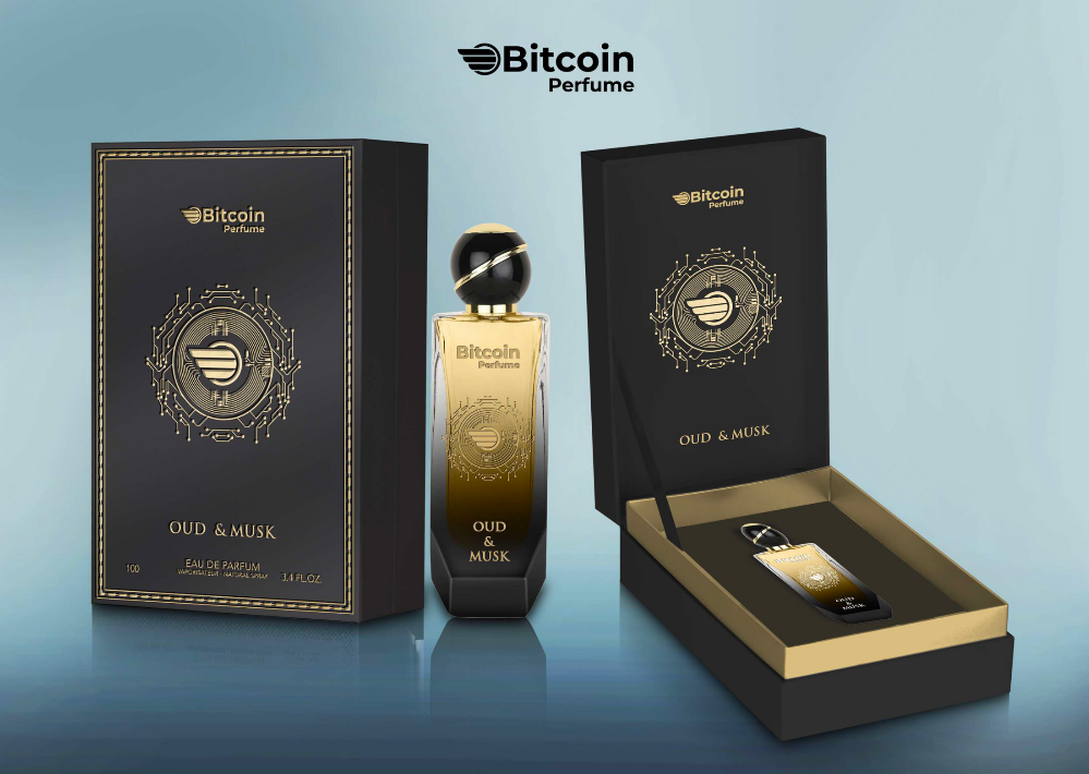 BITCOIN PERFUME BLACK OUD AND MUSK (100ml)|433