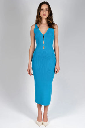 BNS HYDRANGEA KNIT DRESS|190