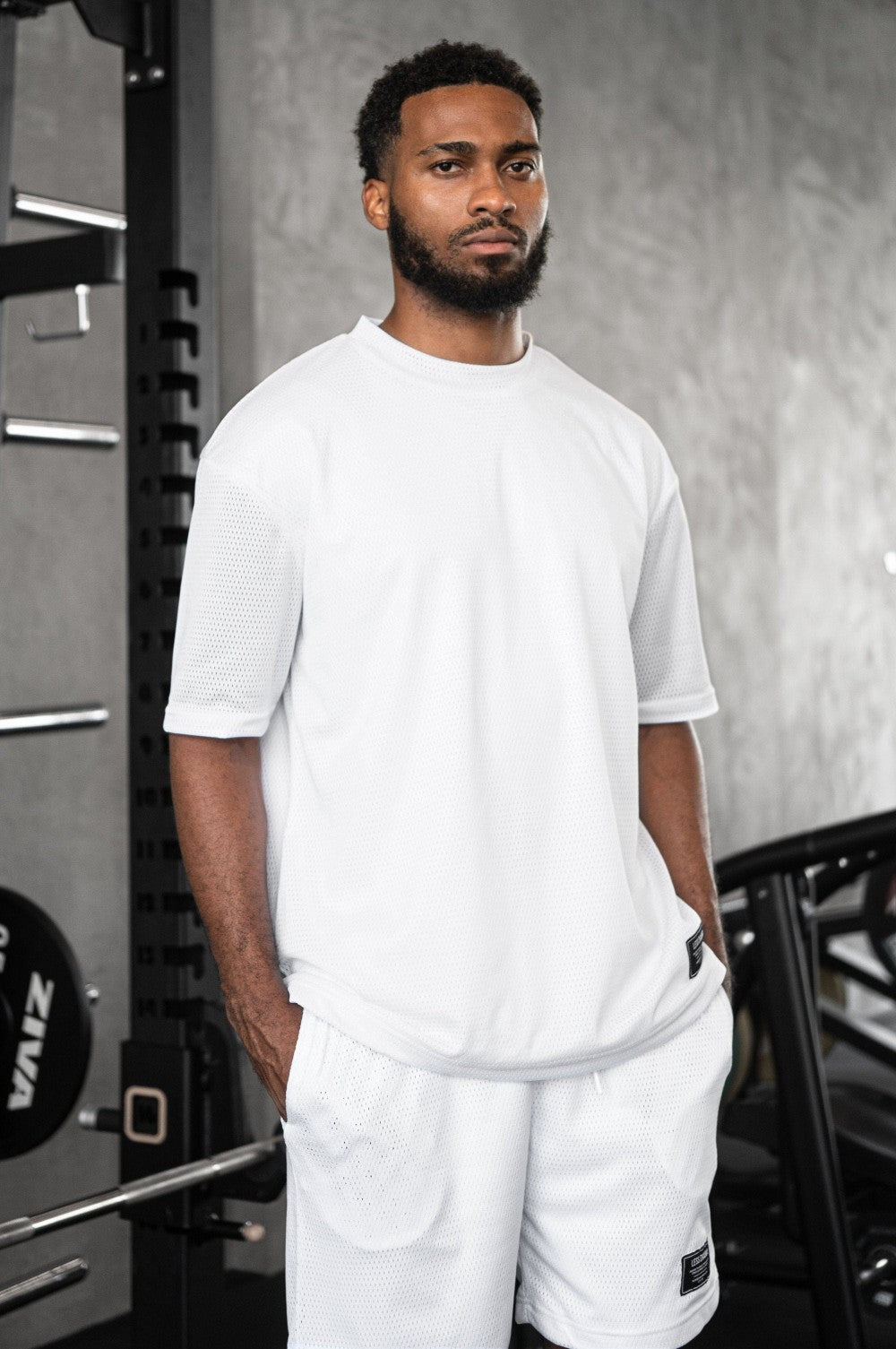 LESS DRAMA MENS MESH T SHIRT|288
