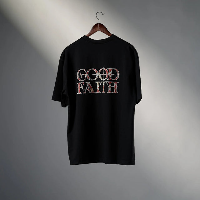 8BIT PERSIAN LOGO T SHIRT BLACK|67