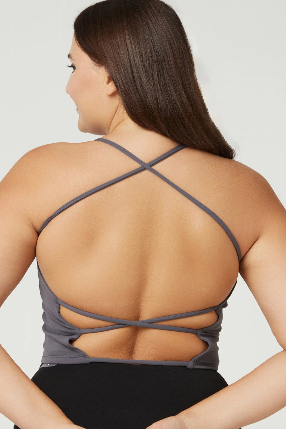 LESS DRAMA CROSS BACK SPORTS BRA|1447