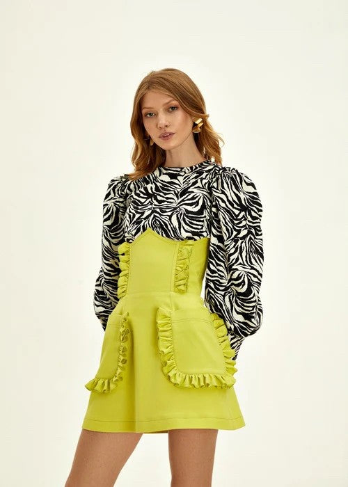 BONNIE KATE GURANDA LIME CORSET SKIRT|464