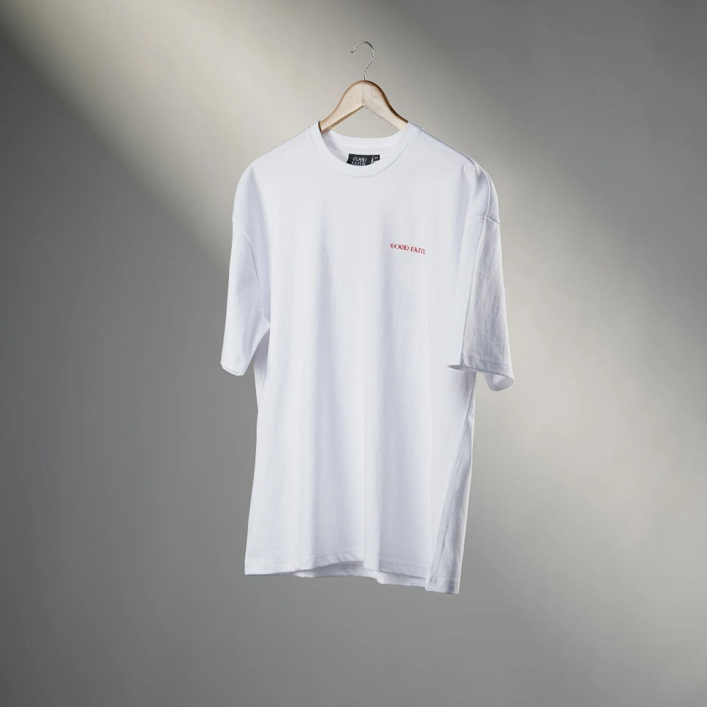 GOOD FAITH SNAKE T SHIRT WHITE|72