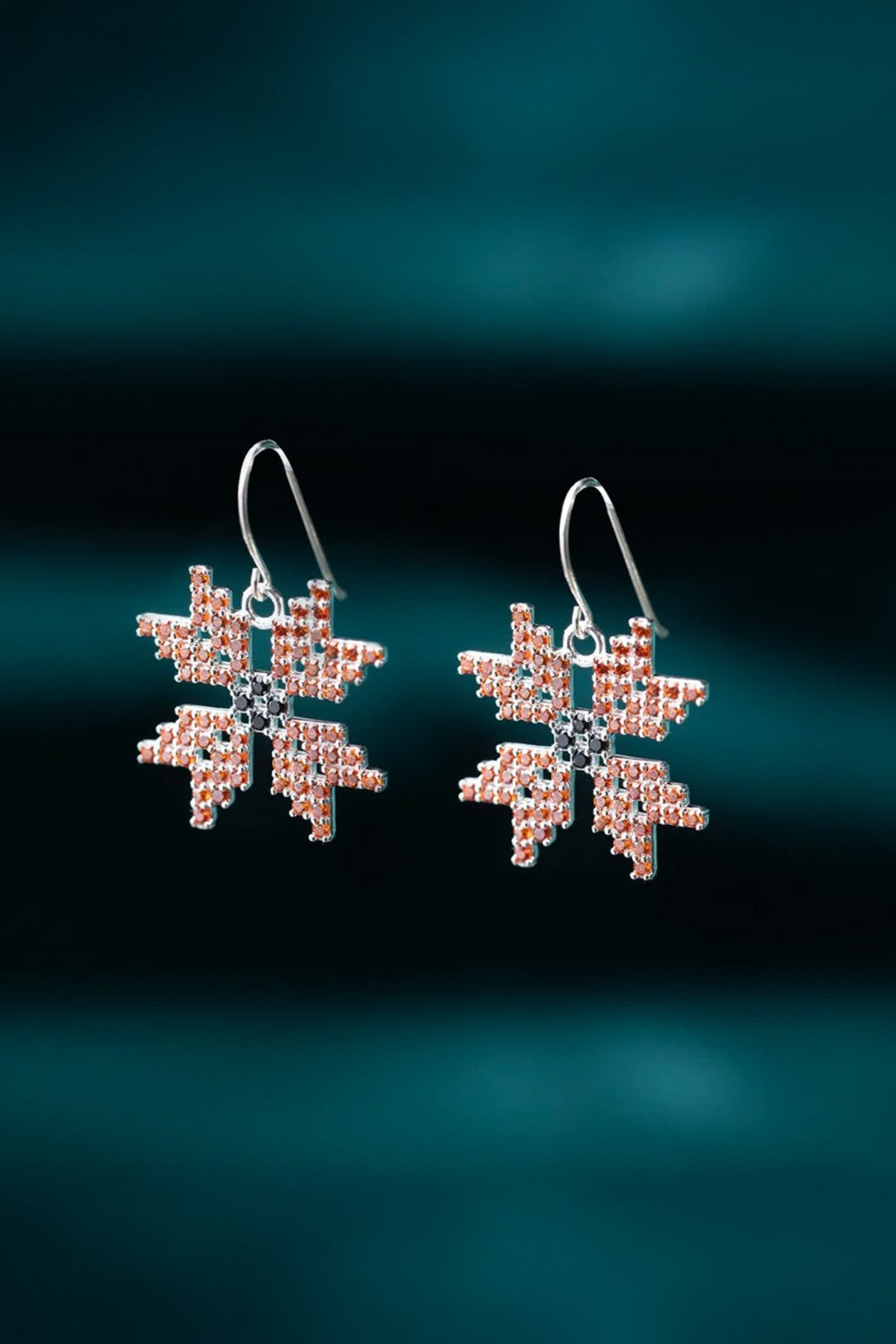 FOVERO STAR OF PALESTINE EARRINGS|1072