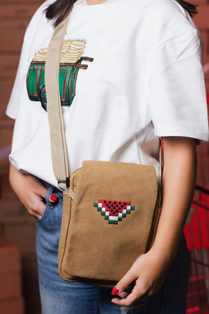 FOVERO WATERMELON MESSENGER BAGS|1064