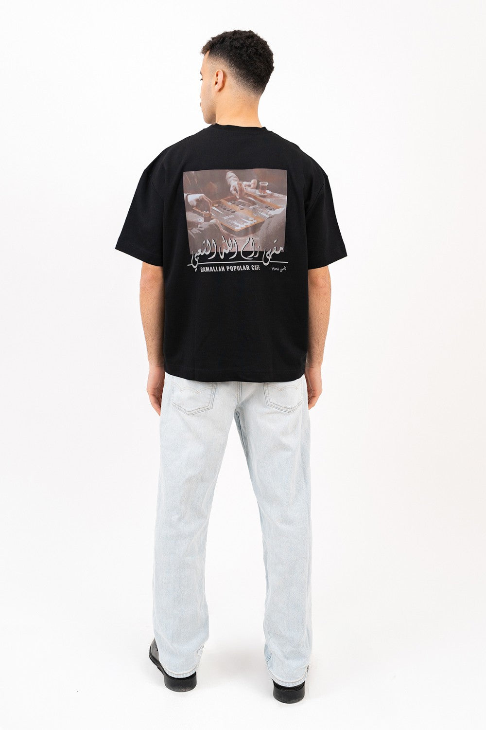 MQAAAR RAMALLAH POPULAR CAFE T SHIRT|1060