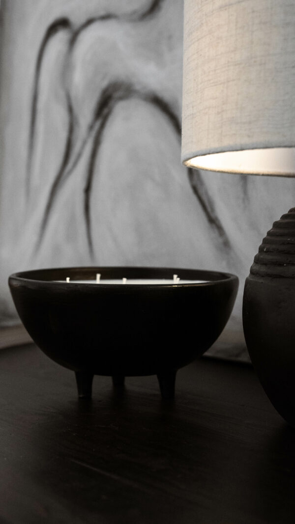 PLUTO 5 WICK DIONE CANDLE BLACK|375
