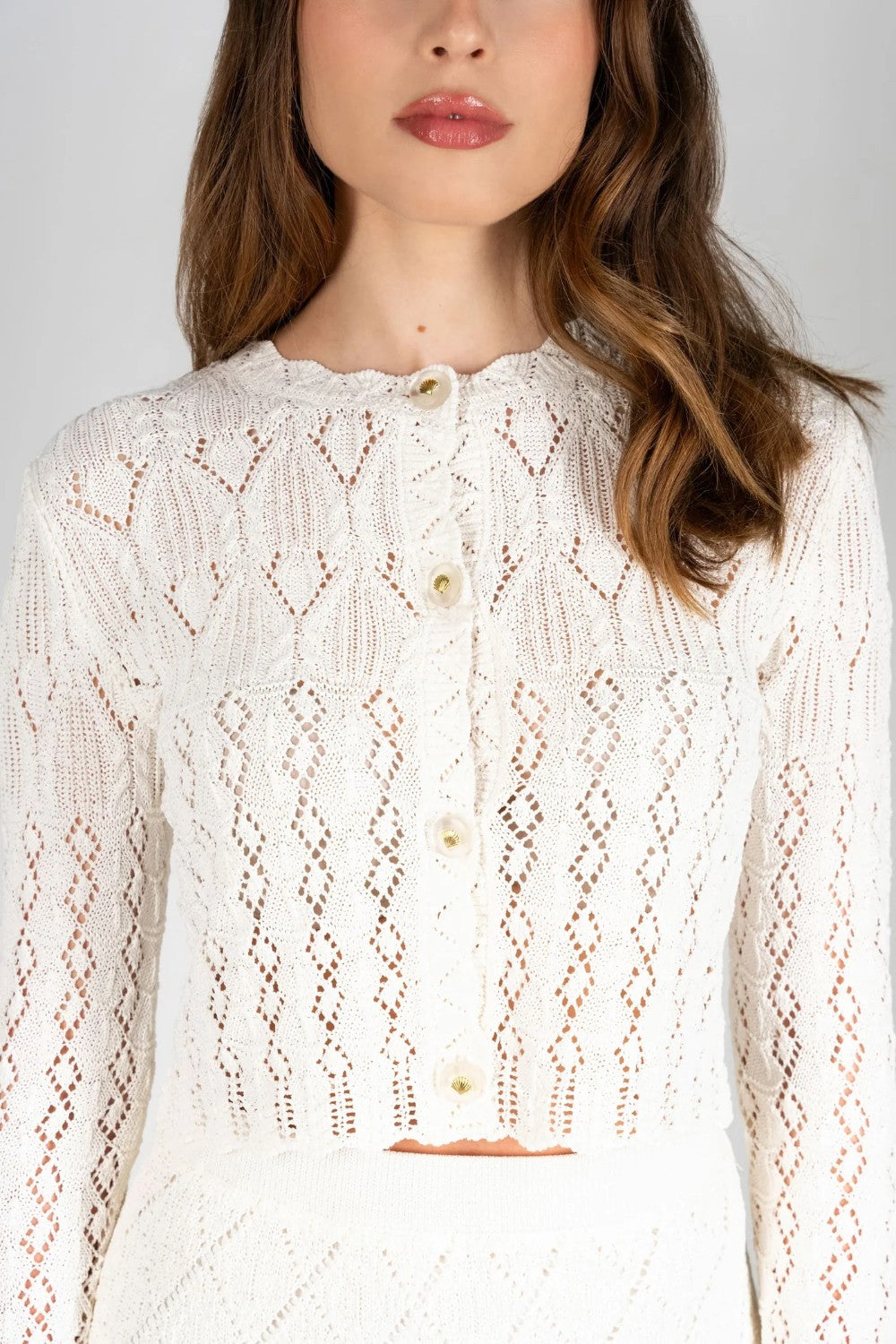 BNS WISTERIA KNIT CARDIGAN|202