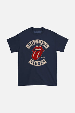 MUSIC MERCH TOUR 78 ON NAVY T-SHIRT|1190