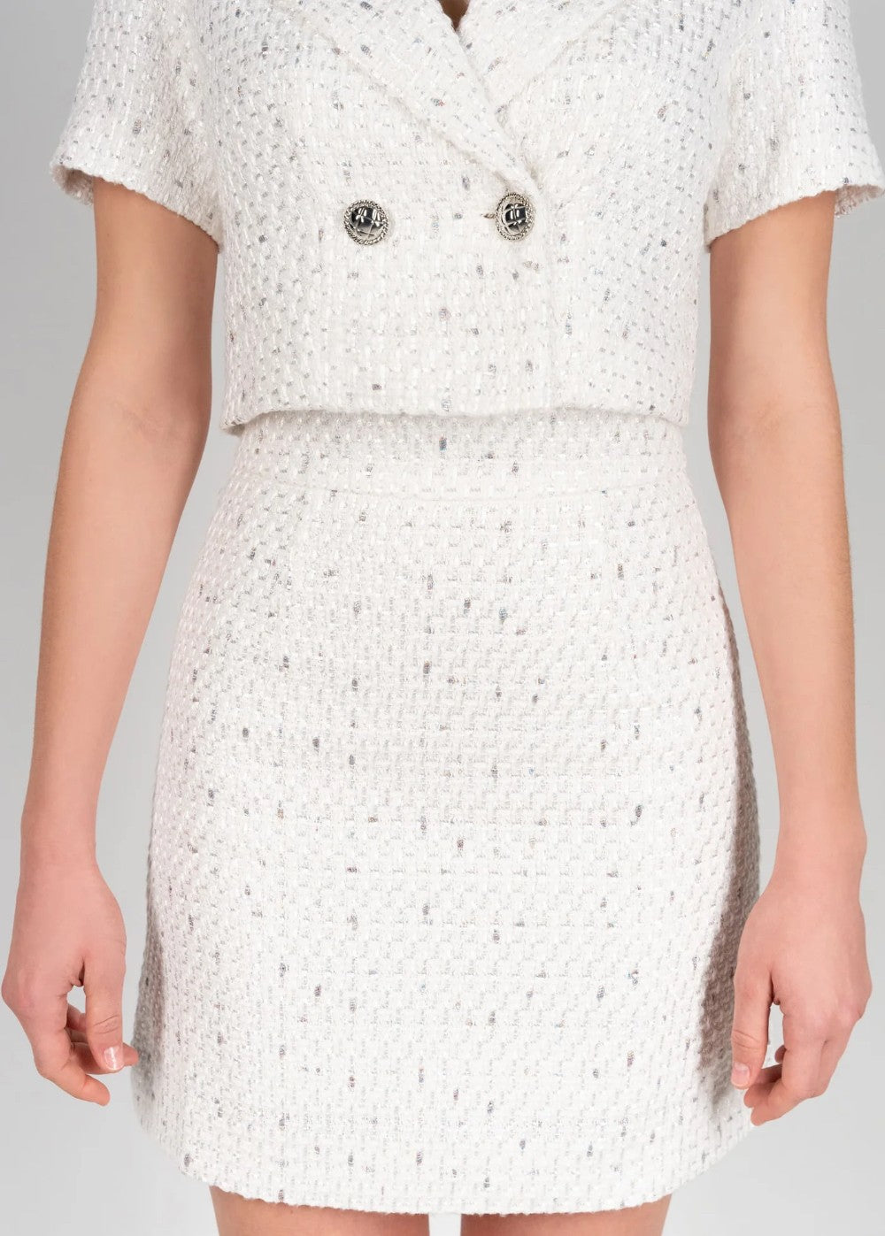 BNS LILY TWEED MINI SKIRT|215