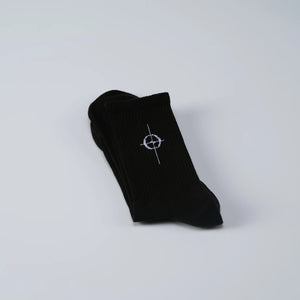 GOOD FAITH BLACK SOCKS|64
