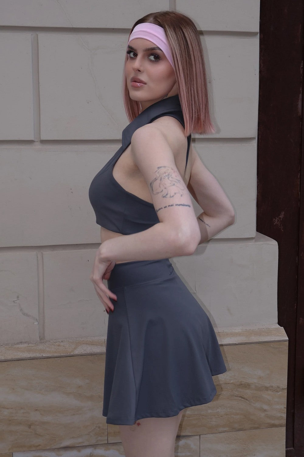 LESS DRAMA TENNIS BABE SPORTS BRA|1534