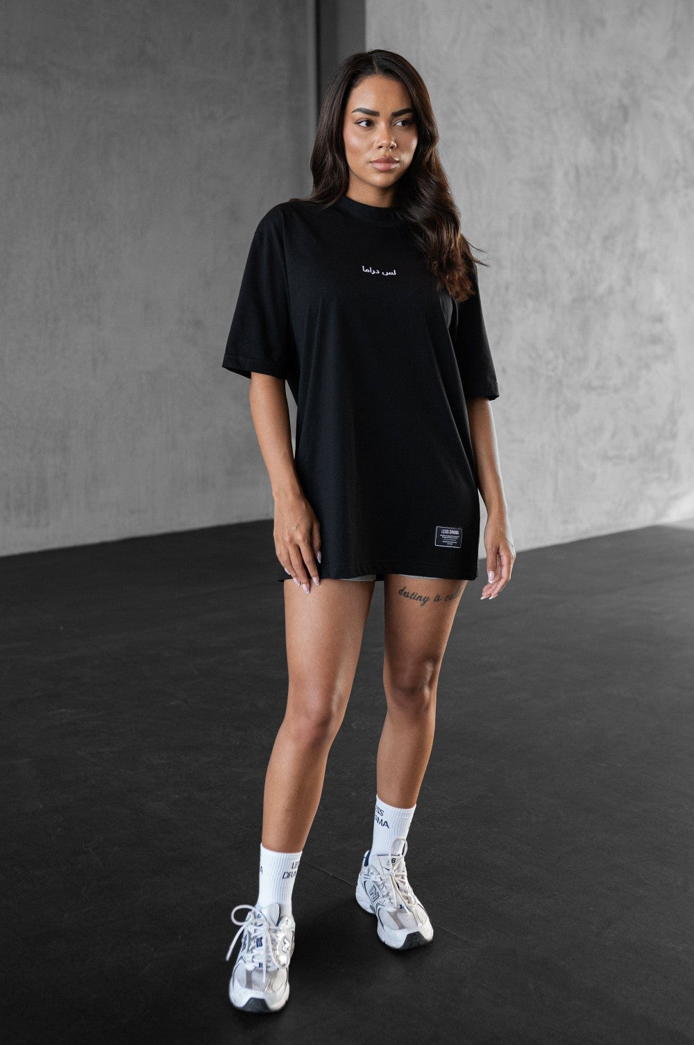 LESS DRAMA  ARABIC T SHIRT|291