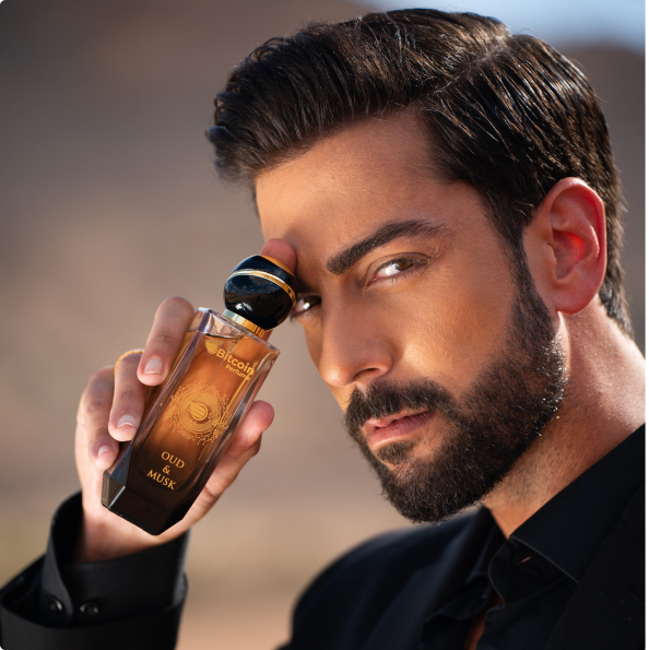 BITCOIN PERFUME OUD AND BLACK MUSK (100ml)|432
