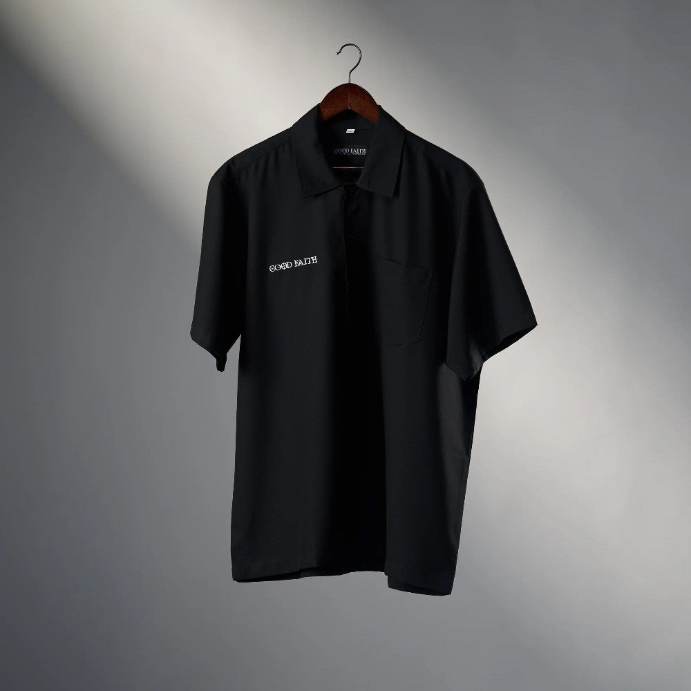 GOOD FAITH BUTTON SHIRT BLACK|65