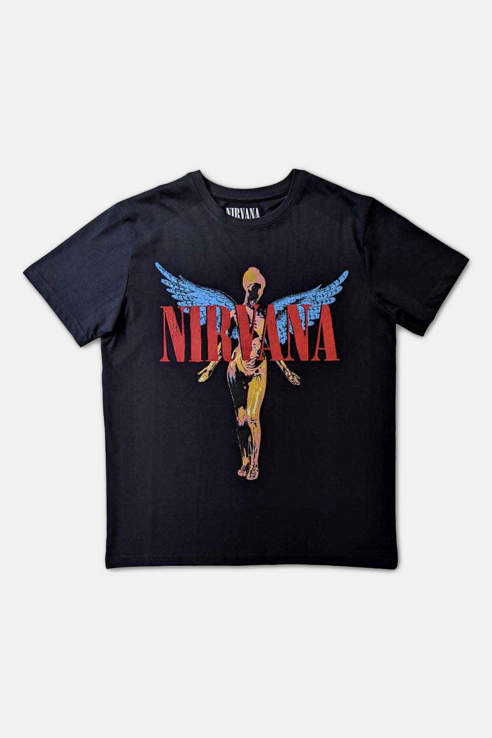 MUSIC MERCH II Nirvana Unisex T-Shirt: Angelic|1179