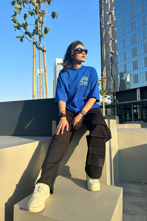VMXV ROYAL BLUE EMOJI T SHIRT|1153