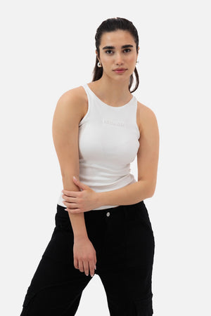 INTERLUDEX Womens Embossed Tank Top|916