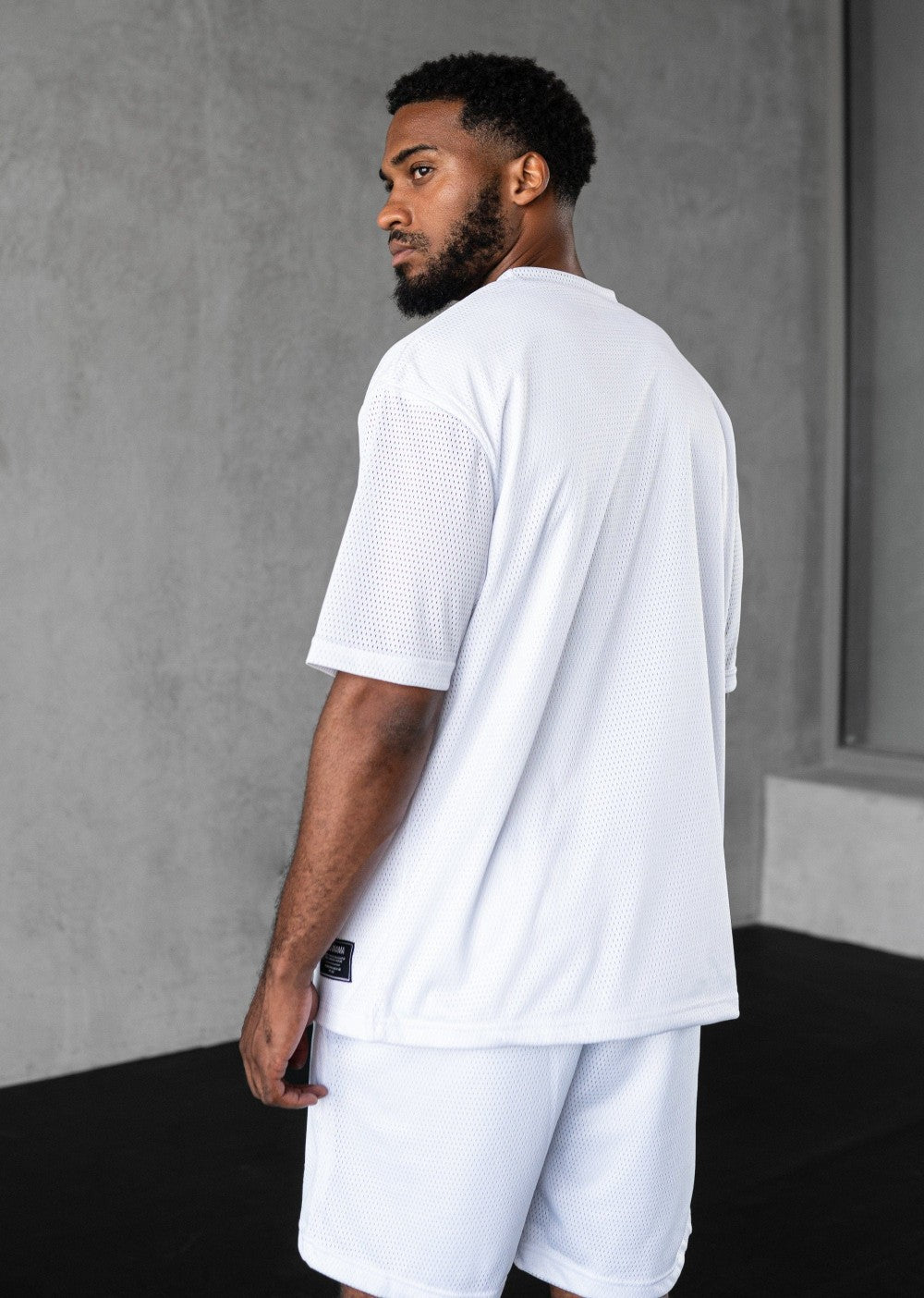LESS DRAMA MENS MESH T SHIRT|289
