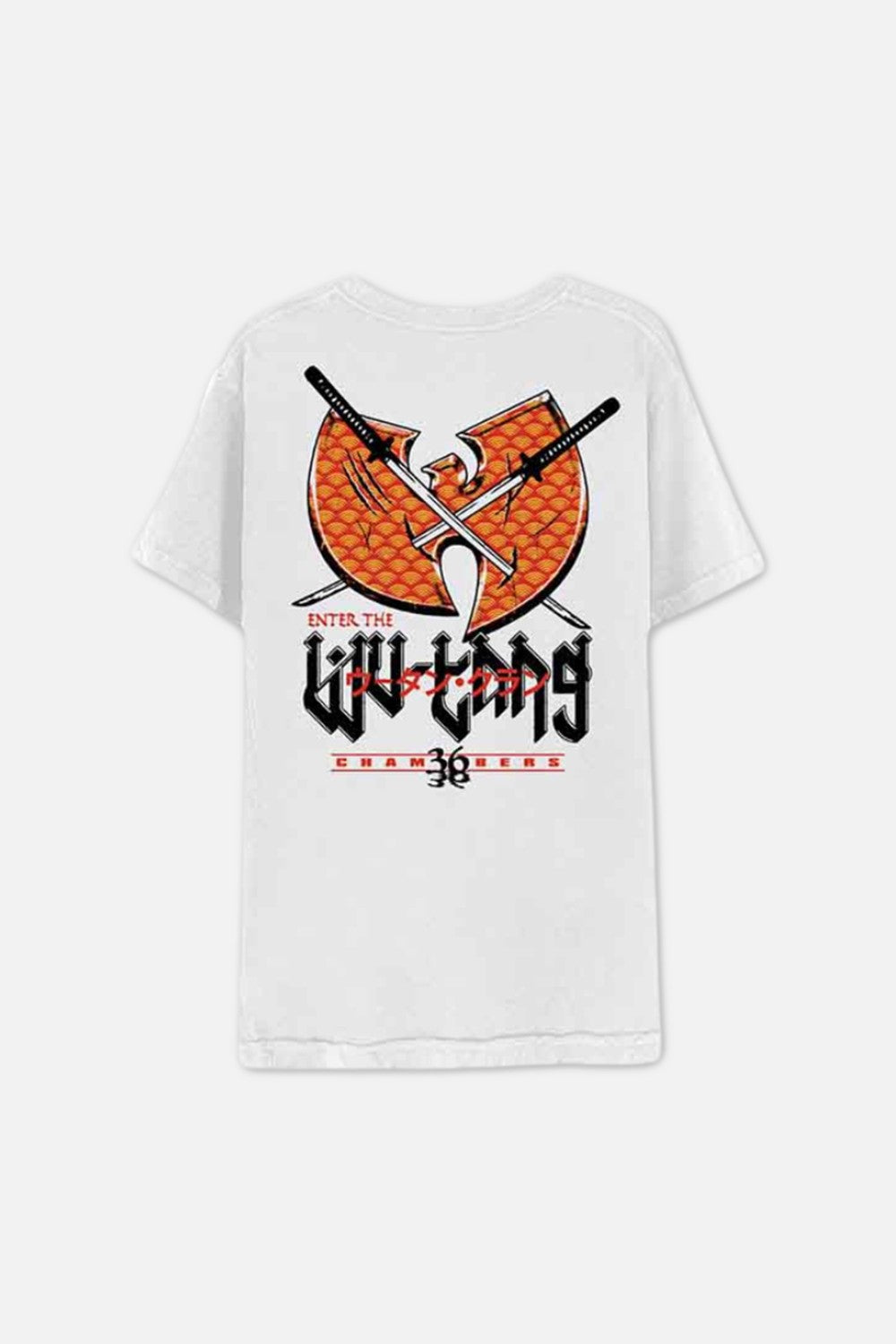MUSIC MERCH II Wu-Tang Clan Unisex T-Shirt: Swords|1171