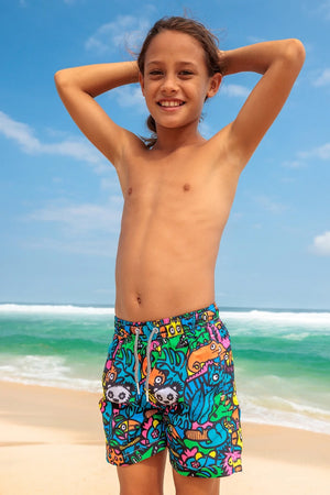 Boardies munday jungle boys shorts|1015