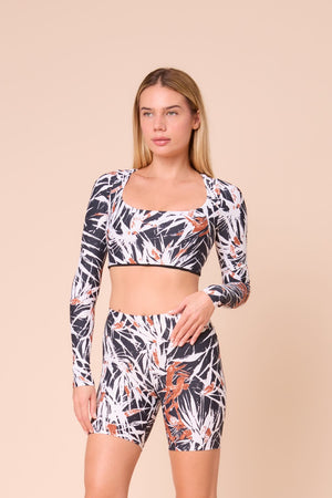 LIQUIDO BIKER SHORTS TROPICAL DAWN|636