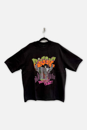 MUSIC MERCH II Biggie Smalls T-Shirt: Cartoon Graffiti|1185
