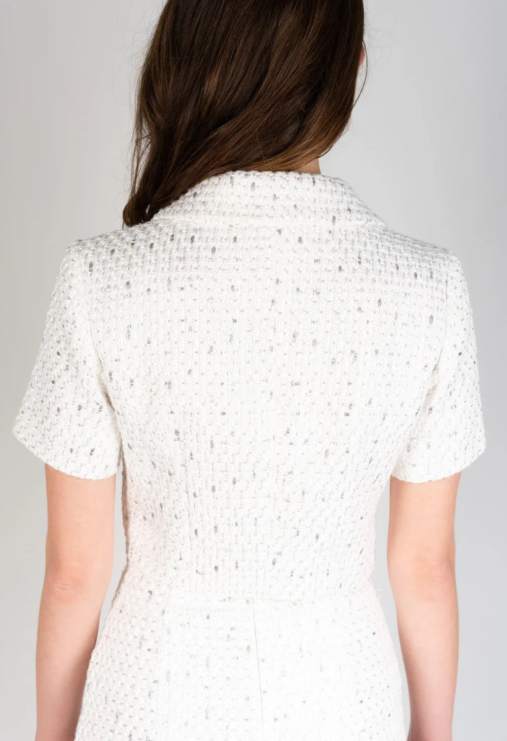 BNS LILY TWEED CROPPED BLAZER|219