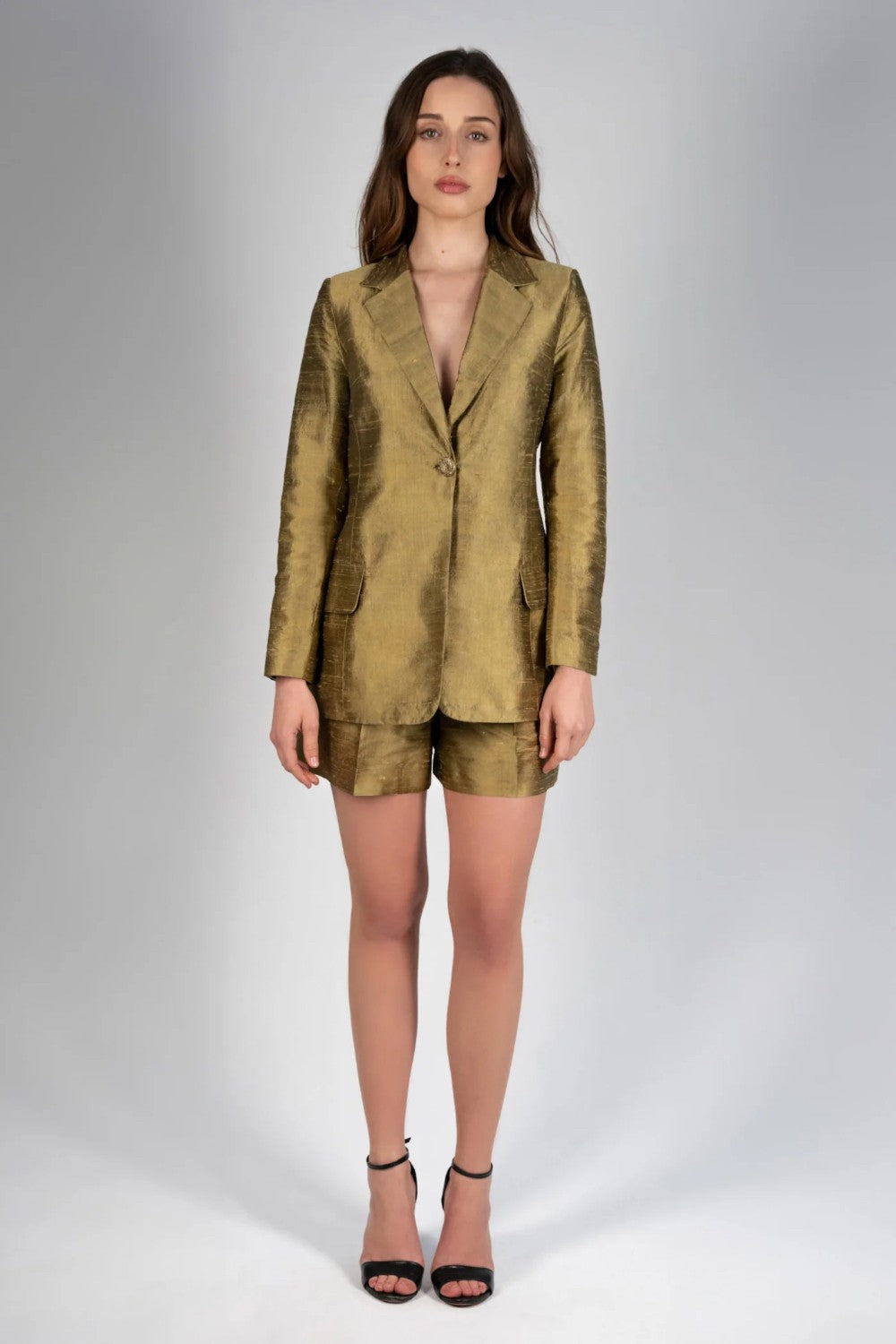 BNS DHALIA SILK BLAZER|187