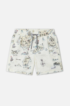 Boardies treasure map boys shorts|1009