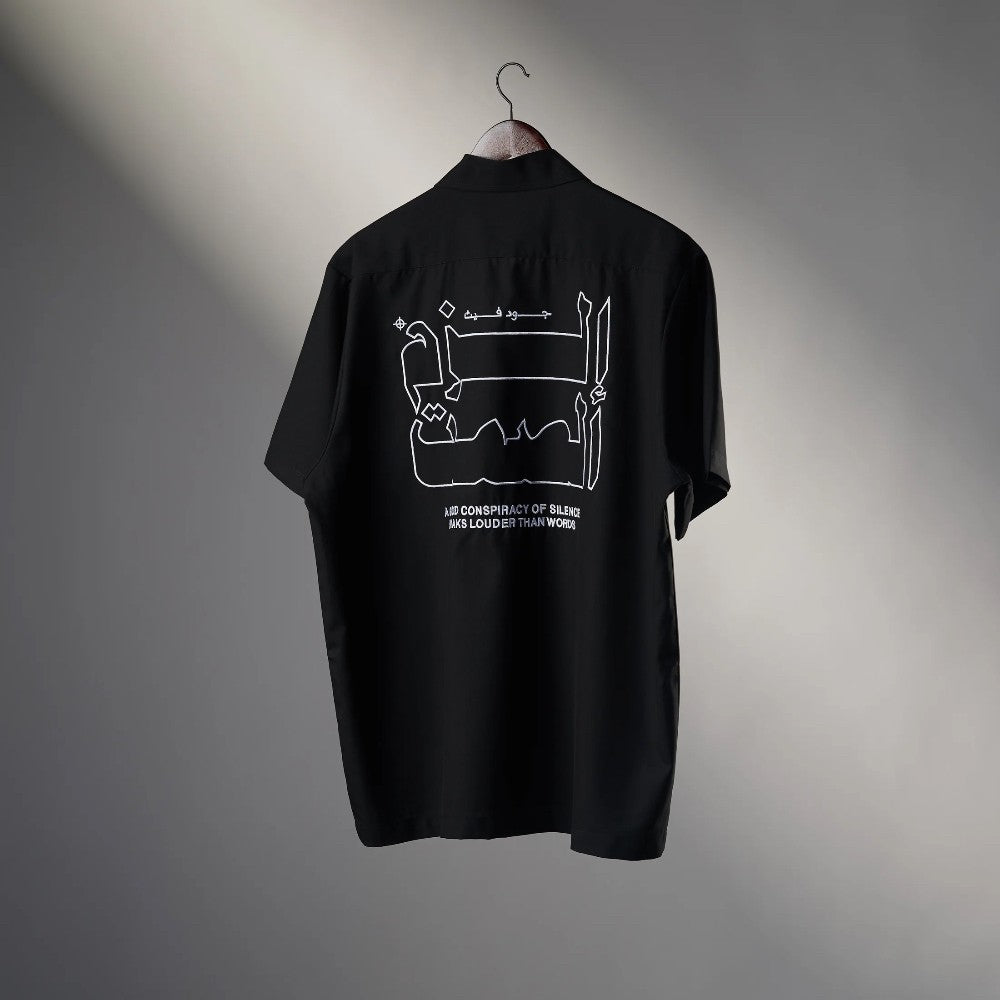 GOOD FAITH BUTTON SHIRT BLACK|66