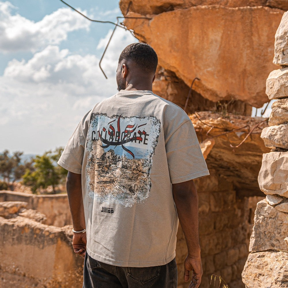 MQAAAR THE STONE HOME STORY T-SHIRT|44