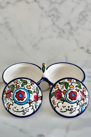 Fyrouzi Zeit w Zaatar Hand Painted Ceramic|1042